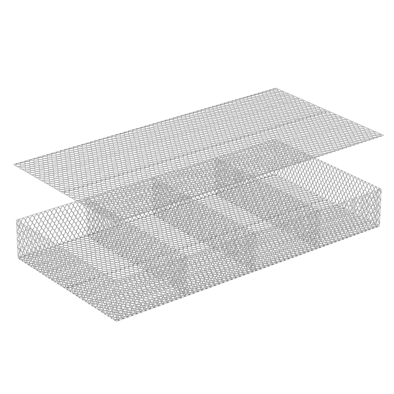 Габион матрац  ГСИ-К 4х2х0,5 оцинкованный, Ø проволоки 2,2мм, размер ячейки 6х8 см фото
